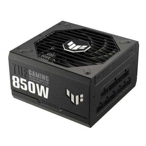 Блок живлення Asus TUF Gaming PCIE5 850W (90YE00S2-B0NA00) (Стан нового, 868778) купити в Україні: Київ, Львів, Хмельницький, Тернопіль, Івано-Франківськ | Перевірка сумісності, низька ціна, відгуки, характеристики від TELEMART фото