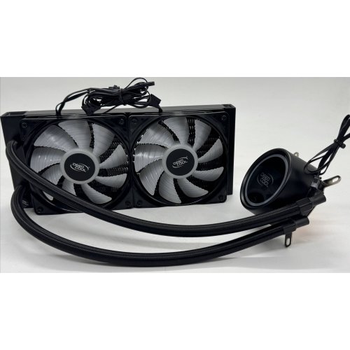 Готовая сво Deepcool GAMMAXX L240T Blue (Восстановлено продавцом, 868779) купить в Украине: Киев, Днепр, Харьков, Одесса  | Проверка совместимости, низкая цена, отзывы, характеристики от TELEMART фото