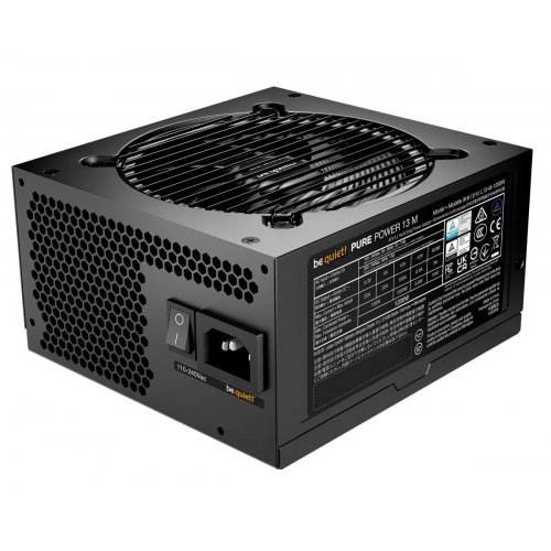 Блок питания Be Quiet! Pure Power 13 M 1200W (BP029EU) купить в Украине: Киев, Днепр, Харьков, Одесса  | Проверка совместимости, низкая цена, отзывы, характеристики от TELEMART фото