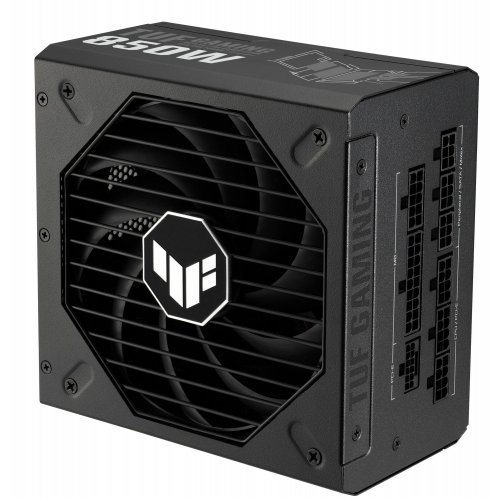 Блок живлення Asus TUF Gaming PCIE5 850W (90YE00S2-B0NA00) (Стан нового, 868786) купити в Україні: Київ, Львів, Хмельницький, Тернопіль, Івано-Франківськ | Перевірка сумісності, низька ціна, відгуки, характеристики від TELEMART фото