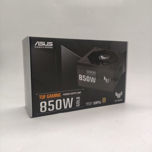 Блок живлення Asus TUF Gaming PCIE5 850W (90YE00S2-B0NA00) (Стан нового, 868786) купити в Україні: Київ, Львів, Хмельницький, Тернопіль, Івано-Франківськ | Перевірка сумісності, низька ціна, відгуки, характеристики від TELEMART фото