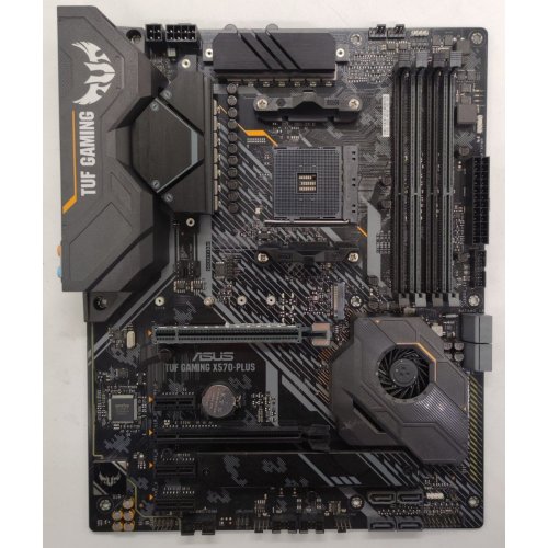 Материнська плата Asus TUF GAMING X570-PLUS (sAM4, AMD X570) (Відновлено продавцем, 868789) купити в Україні: Київ, Львів, Хмельницький, Тернопіль, Івано-Франківськ | Перевірка сумісності, низька ціна, відгуки, характеристики від TELEMART фото