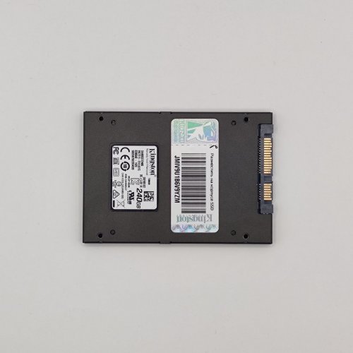 Ssd-диск Kingston SSDNow A400 TLC 240GB 2.5'' (SA400S37/240G) (Восстановлено продавцом, 868791) купить в Украине: Киев, Днепр, Харьков, Одесса  | Проверка совместимости, низкая цена, отзывы, характеристики от TELEMART фото