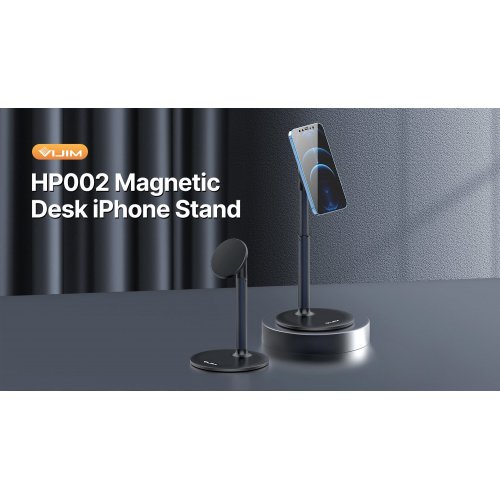 Уценка держатель для смартфона Ulanzi VIJIM HP002 Magnetic Desk iPhone Stand (2908 HP002) Black (Вскрытая упаковка, 868797) купить в Украине: Киев, Днепр, Харьков, Одесса  | Низкая цена, отзывы, характеристики от TELEMART фото