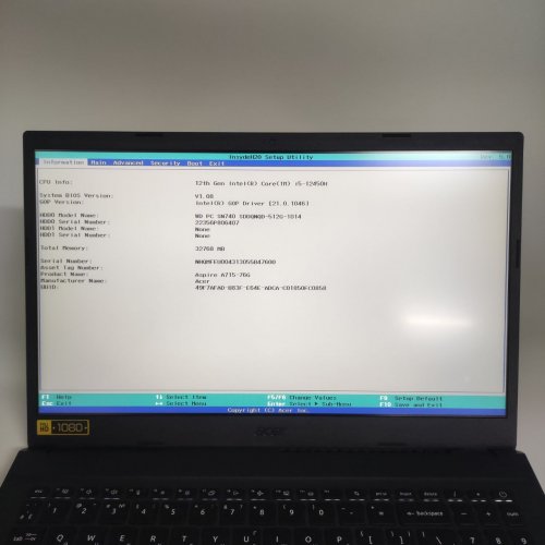 Ноутбук Acer Aspire 7 A715-76G (NH.QMFEU.004) Black (Восстановлено продавцом, 868802) купить в Украине: Киев, Днепр, Харьков, Одесса  | Низкая цена, отзывы, характеристики от TELEMART фото