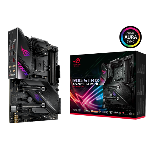 Материнская плата Asus ROG Strix X570-E Gaming (sAM4, AMD X570) (Восстановлено продавцом, 868825) купить в Украине: Киев, Днепр, Харьков, Одесса  | Проверка совместимости, низкая цена, отзывы, характеристики от TELEMART фото