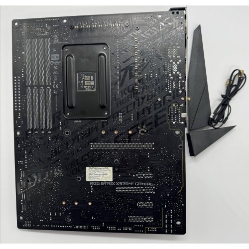 Материнская плата Asus ROG Strix X570-E Gaming (sAM4, AMD X570) (Восстановлено продавцом, 868825) купить в Украине: Киев, Днепр, Харьков, Одесса  | Проверка совместимости, низкая цена, отзывы, характеристики от TELEMART фото