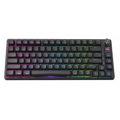 Уцінка клавіатура HATOR Icefall Pro Aurum Orange Linear Rev.2.0 Wireless (HTK450UA) Black (Розкрита упаковка, 868845)