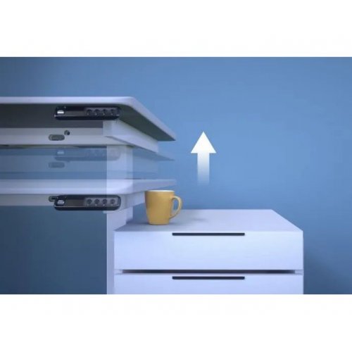 Стіл моторизований Cougar Royal 120 Elite Lite White купити в Україні: Київ, Львів, Хмельницький, Тернопіль, Івано-Франківськ | Низька ціна, відгуки, характеристики від TELEMART фото