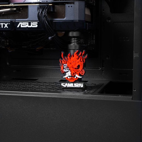 Держатель для видеокарты EVOLVE VGA Holder Cyberpunk: SAMURAI купить в Украине: Киев, Днепр, Харьков, Одесса  | Низкая цена, отзывы, характеристики от TELEMART фото