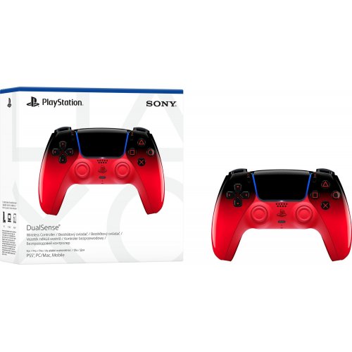 Ігровий маніпулятор Sony DualSense for PS5 (1000048516) Techno Red купити в Україні: Київ, Львів, Хмельницький, Тернопіль, Івано-Франківськ | Низька ціна, відгуки, характеристики від TELEMART фото