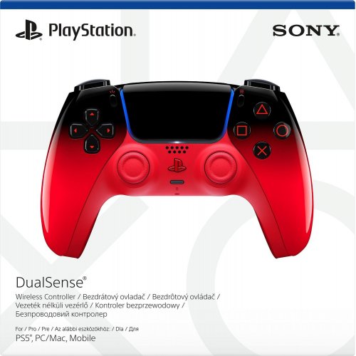 Ігровий маніпулятор Sony DualSense for PS5 (1000048516) Techno Red купити в Україні: Київ, Львів, Хмельницький, Тернопіль, Івано-Франківськ | Низька ціна, відгуки, характеристики від TELEMART фото