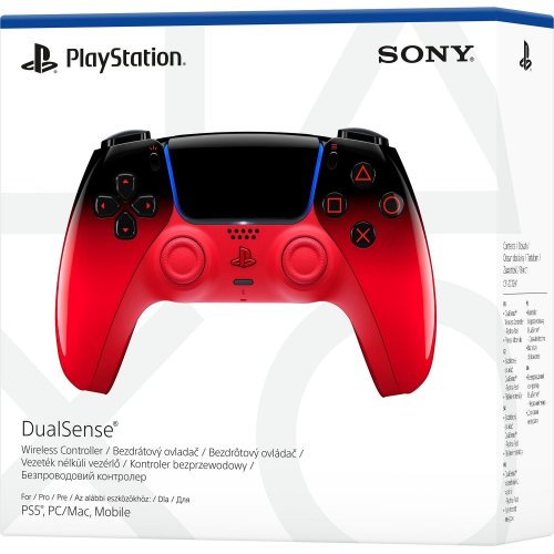 Ігровий маніпулятор Sony DualSense for PS5 (1000048516) Techno Red купити в Україні: Київ, Львів, Хмельницький, Тернопіль, Івано-Франківськ | Низька ціна, відгуки, характеристики від TELEMART фото