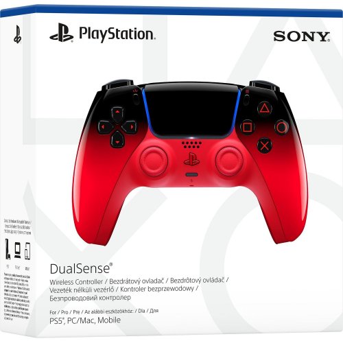 Ігровий маніпулятор Sony DualSense for PS5 (1000048516) Techno Red купити в Україні: Київ, Львів, Хмельницький, Тернопіль, Івано-Франківськ | Низька ціна, відгуки, характеристики від TELEMART фото