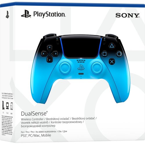 Ігровий маніпулятор Sony DualSense for PS5 (1000048536) Rhythm Blue купити в Україні: Київ, Львів, Хмельницький, Тернопіль, Івано-Франківськ | Низька ціна, відгуки, характеристики від TELEMART фото