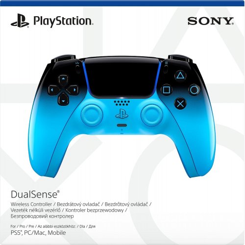 Ігровий маніпулятор Sony DualSense for PS5 (1000048536) Rhythm Blue купити в Україні: Київ, Львів, Хмельницький, Тернопіль, Івано-Франківськ | Низька ціна, відгуки, характеристики від TELEMART фото