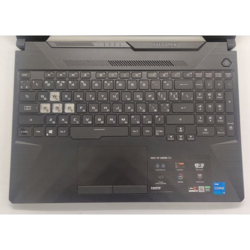 Ноутбук Asus TUF Gaming F15 FX506HM-AZ127 (90NR0753-M03310) Eclipse Gray (Восстановлено продавцом, 868972) купить в Украине: Киев, Днепр, Харьков, Одесса  | Низкая цена, отзывы, характеристики от TELEMART фото