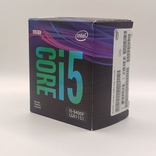 Процесор Intel Core i5-9400F 2.9(4.1)GHz 9MB s1151 Box (BX80684I59400F) (Відновлено продавцем, 869003) купити в Україні: Київ, Львів, Хмельницький, Тернопіль, Івано-Франківськ | Перевірка сумісності, низька ціна, відгуки, характеристики від TELEMART фото
