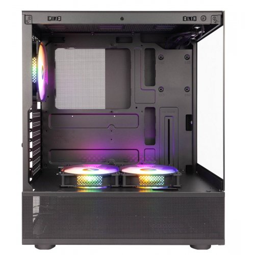 Корпус 1stPlayer Mi7-A-BK-2F7R-1F7 без БП Black (Восстановлено продавцом, 869020) купить в Украине: Киев, Днепр, Харьков, Одесса  | Проверка совместимости, низкая цена, отзывы, характеристики от TELEMART фото