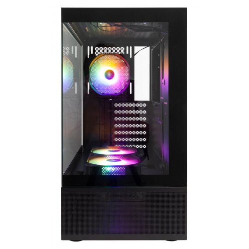 Корпус 1stPlayer Mi7-A-BK-2F7R-1F7 без БП Black (Восстановлено продавцом, 869020) купить в Украине: Киев, Днепр, Харьков, Одесса  | Проверка совместимости, низкая цена, отзывы, характеристики от TELEMART фото