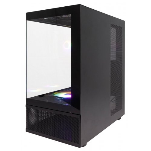 Корпус 1stPlayer Mi7-A-BK-2F7R-1F7 без БП Black (Восстановлено продавцом, 869020) купить в Украине: Киев, Днепр, Харьков, Одесса  | Проверка совместимости, низкая цена, отзывы, характеристики от TELEMART фото