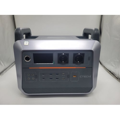 Уценка зарядная станция CTECHi ST2000 Portable Power Station 2000W 1536Wh (Следы использования, 869035) купить в Украине: Киев, Днепр, Харьков, Одесса  | Низкая цена, отзывы, характеристики от TELEMART фото