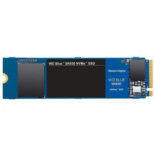 Ssd-диск Western Digital Blue SN550 500GB M.2 (2280 PCI-E) NVMe x4 (WDS500G2B0C) (Восстановлено продавцом, 869269) купить в Украине: Киев, Днепр, Харьков, Одесса  | Проверка совместимости, низкая цена, отзывы, характеристики от TELEMART фото