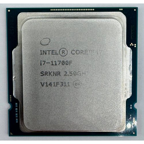 Процессор Intel Core i7-11700F 2.5(4.9)GHz 16MB s1200 Tray (CM8070804491213) (Восстановлено продавцом, 869325) купить в Украине: Киев, Днепр, Харьков, Одесса  | Проверка совместимости, низкая цена, отзывы, характеристики от TELEMART фото