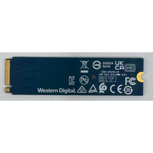 Ssd-диск Western Digital Blue SN570 1TB M.2 (2280 PCI-E) NVMe x4 (WDS100T3B0C) (Восстановлено продавцом, 869335) купить в Украине: Киев, Днепр, Харьков, Одесса  | Проверка совместимости, низкая цена, отзывы, характеристики от TELEMART фото