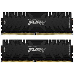 Озу Kingston DDR4 16GB (2x8GB) 3200Mhz FURY Renegade Black (KF432C16RBK2/16) (Восстановлено продавцом, 869337)