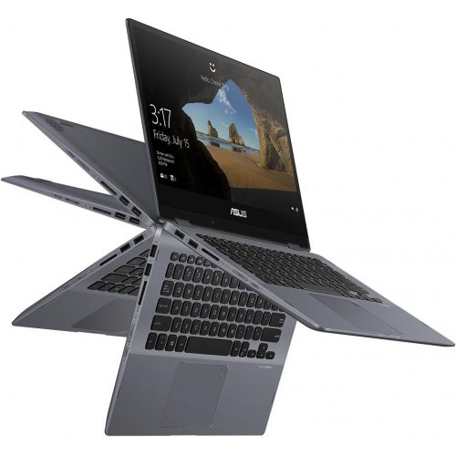Продати Ноутбук Asus VivoBook Flip 14 TP412UA-EC047T (90NB0J71-M01350) Star Grey за Trade-In у інтернет-магазині Телемарт - Київ, Дніпро, Україна фото