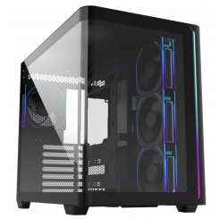 Корпус FSP M580 Plus Tempered Glass без БП (M580-BP) Black