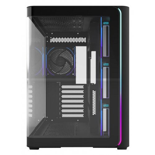 Корпус FSP M580 Plus Tempered Glass без БП (M580-BP) Black купить в Украине: Киев, Днепр, Харьков, Одесса  | Проверка совместимости, низкая цена, отзывы, характеристики от TELEMART фото