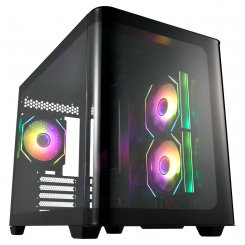 Корпус FSP S380 Tempered Glass без БП (S380-BA) Black