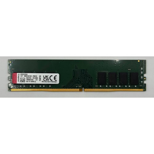 Озп Kingston DDR4 8GB 3200Mhz ValueRAM (KVR32N22S8/8) (Відновлено продавцем, 869463) купити в Україні: Київ, Львів, Хмельницький, Тернопіль, Івано-Франківськ | Перевірка сумісності, низька ціна, відгуки, характеристики від TELEMART фото