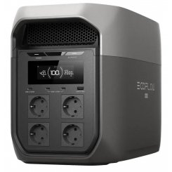 Зарядная станция EcoFlow DELTA 3 Max 2400W 2048Wh (EFD3M-G-EU-CBOX)