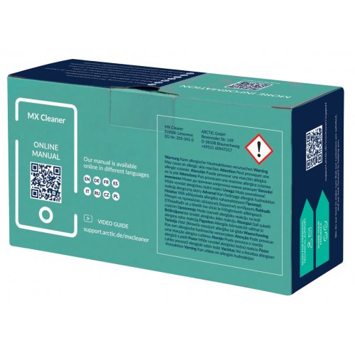 Салфетки для снятия термопасты Arctic MX Cleaner Wipes 40pcs (ACTCP00033A) купить в Украине: Киев, Днепр, Харьков, Одесса  | Низкая цена, отзывы, характеристики от TELEMART фото