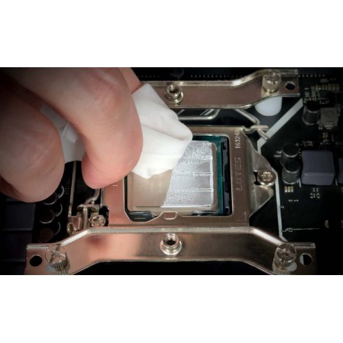 Салфетки для снятия термопасты Arctic MX Cleaner Wipes 40pcs (ACTCP00033A) купить в Украине: Киев, Днепр, Харьков, Одесса  | Низкая цена, отзывы, характеристики от TELEMART фото