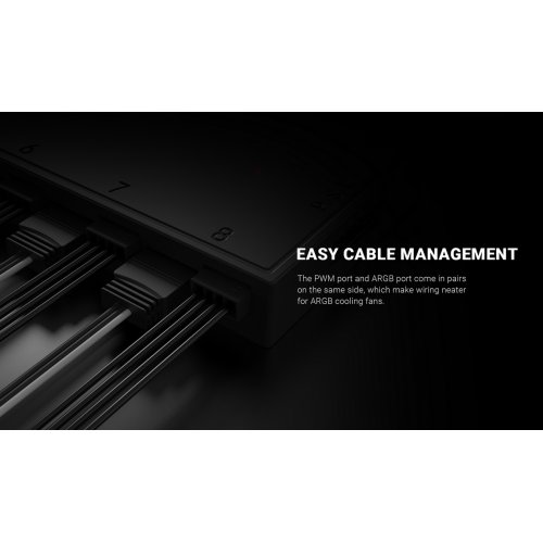 Хаб для вентиляторів ID-Cooling HA-08 купити в Україні: Київ, Львів, Хмельницький, Тернопіль, Івано-Франківськ | Низька ціна, відгуки, характеристики від TELEMART фото