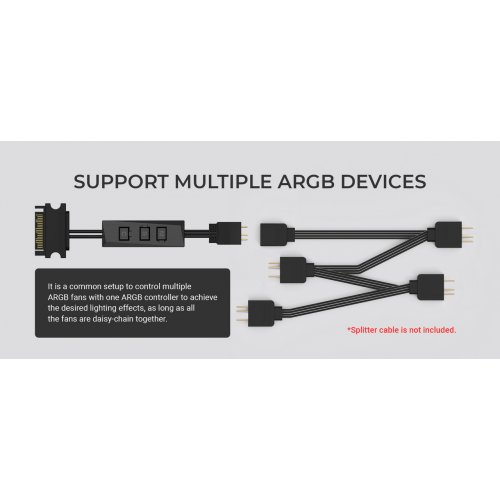 Контролер ID-Cooling RC-ARGB купити в Україні: Київ, Львів, Хмельницький, Тернопіль, Івано-Франківськ | Низька ціна, відгуки, характеристики від TELEMART фото