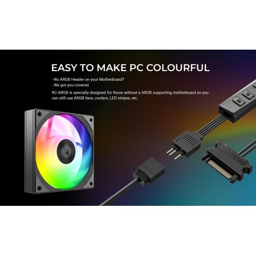 Контролер ID-Cooling RC-ARGB купити в Україні: Київ, Львів, Хмельницький, Тернопіль, Івано-Франківськ | Низька ціна, відгуки, характеристики від TELEMART фото