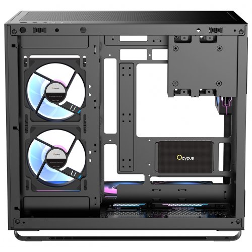 Розгалужувач вентиляторів корпусу Ocypus Delta EH10 Pro (DELTA-EH10-BKN00PXX-GL) Black купити в Україні: Київ, Львів, Хмельницький, Тернопіль, Івано-Франківськ | Низька ціна, відгуки, характеристики від TELEMART фото