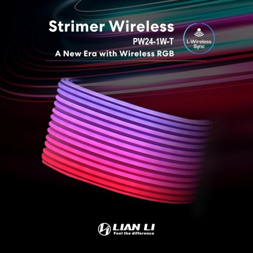 Кастомный кабель питания Lian Li Strimer Wireless 24P Controller Included ARGB (G89.PW24-1W-T.00) купить в Украине: Киев, Днепр, Харьков, Одесса  | Низкая цена, отзывы, характеристики от TELEMART фото
