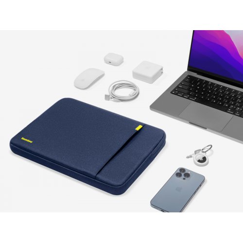Чохол для ноутбука Tomtoc 13" Defender-A13 (A13C2B2) Navy Blue купити в Україні: Київ, Львів, Хмельницький, Тернопіль, Івано-Франківськ | Низька ціна, відгуки, характеристики від TELEMART фото