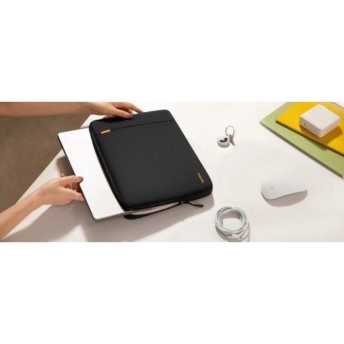 Чехол для ноутбука Tomtoc 14" Defender-A13 (A13D2D1) Black купить в Украине: Киев, Днепр, Харьков, Одесса  | Низкая цена, отзывы, характеристики от TELEMART фото