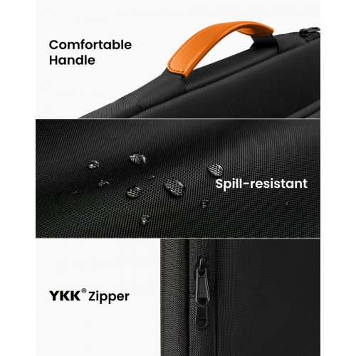 Сумка Tomtoc 14.4" Defender-A14 (A14D3D1) Black купити в Україні: Київ, Львів, Хмельницький, Тернопіль, Івано-Франківськ | Низька ціна, відгуки, характеристики від TELEMART фото