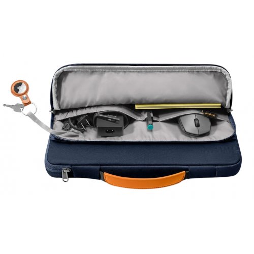 Сумка Tomtoc 16.2" Defender-A14 (A14F3B2) Navy Blue купить в Украине: Киев, Днепр, Харьков, Одесса  | Низкая цена, отзывы, характеристики от TELEMART фото