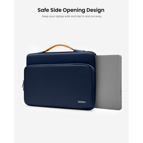 Сумка Tomtoc 16.2" Defender-A14 (A14F3B2) Navy Blue купить в Украине: Киев, Днепр, Харьков, Одесса  | Низкая цена, отзывы, характеристики от TELEMART фото