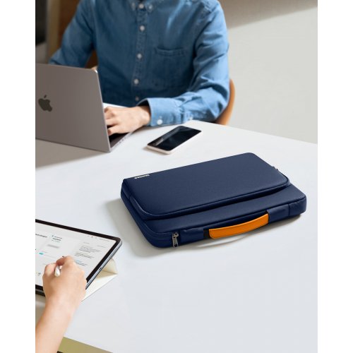 Сумка Tomtoc 16.2" Defender-A14 (A14F3B2) Navy Blue купить в Украине: Киев, Днепр, Харьков, Одесса  | Низкая цена, отзывы, характеристики от TELEMART фото