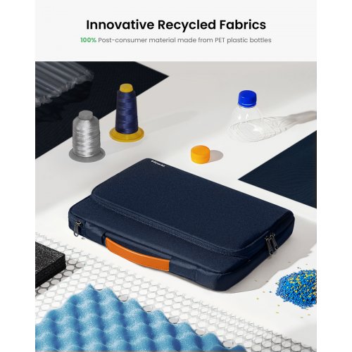 Сумка Tomtoc 16.2" Defender-A14 (A14F3B2) Navy Blue купить в Украине: Киев, Днепр, Харьков, Одесса  | Низкая цена, отзывы, характеристики от TELEMART фото